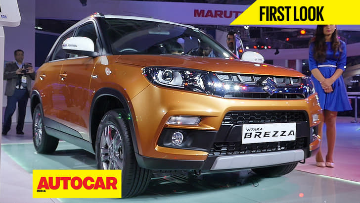 Maruti Vitara Brezza first look video